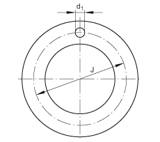 推力墊圈 EGW14-E40, 推力墊圈，免維護，帶鋼襯